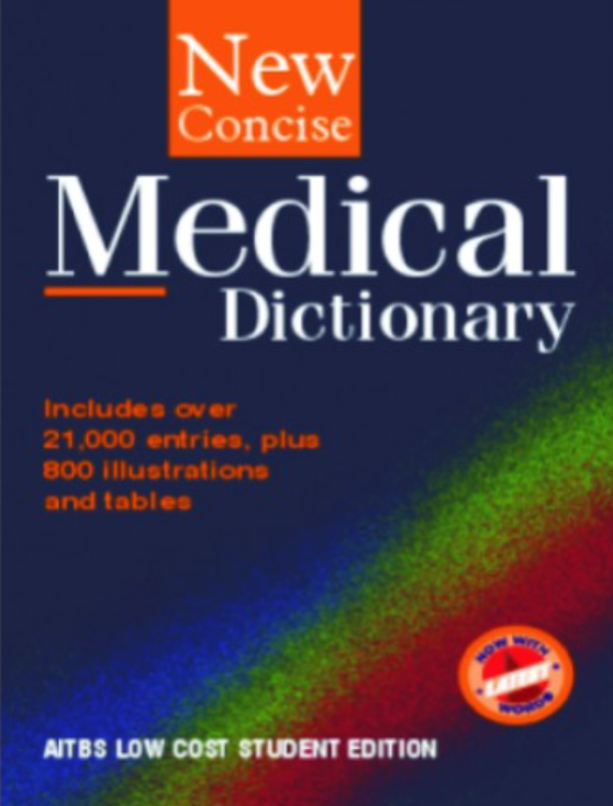 New Concise Medical Dictionary, 5/Ed. (P.B.) 